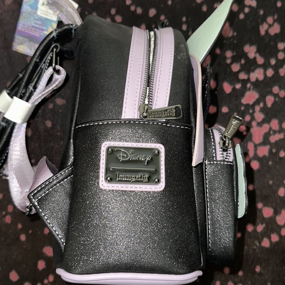 💜🖤💚Disney Loungefly Maleficent Backpack & Wallet🖤💜💚 - Picture 3 of 15
